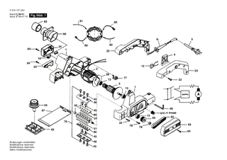 BOSCH Elektr Leitung | Ersatzteile f�r 1100H1, 1200H1 - 2610377376