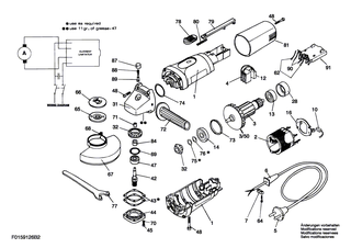 BOSCH Schutzkappe | Ersatzteile f�r 9115, 9116 H2 - 2610383749