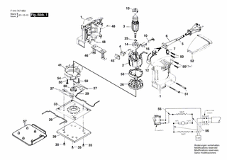 BOSCH Grundplatte | Ersatzteile f�r 7560 U1, 7576 U2 -...