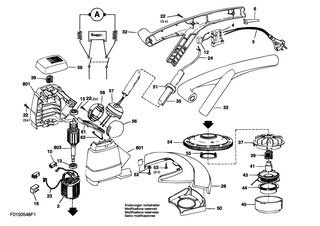 BOSCH Mutter M 8 | Ersatzteile f�r 546H1, 546 - 2610384175