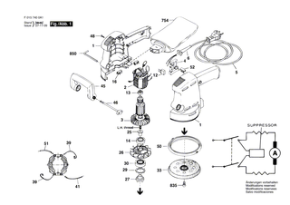 BOSCH Platte | Ersatzteile f�r 7400 H1, 7430 H1 - 2610385452