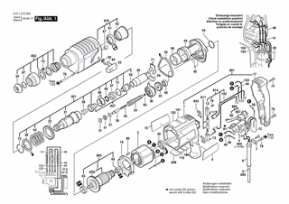 BOSCH Schalter | Ersatzteile für UBH 2/20 RLE | 1617200042