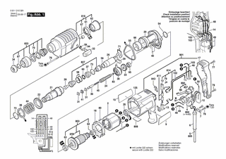 BOSCH Verbindungsleitung L=55 MM WEISS | Ersatzteile für Bohrhammer | 1614448017