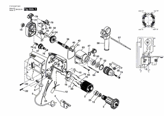 BOSCH St�tze | Ersatzteile f�r 6475 H1, 6490 - 2610386410
