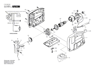 BOSCH Kohleb�rstensatz | Ersatzteile f�r 549H2, PKS 40 - 2610386546