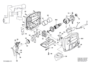 BOSCH Kohleb�rstensatz | Ersatzteile f�r 549H2, PKS 40 - 2610386546
