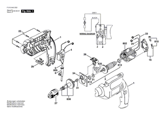 BOSCH Verbindungsleitung GRAU | Ersatzteile f�r 6000, 6010 - 2610386632