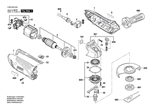 BOSCH Netzanschlussleitung CH 2,75m 2 x 1,0mm H05 VV-F | Ersatzteile f�r 1051, 1131 - 2610386925