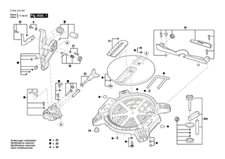 BOSCH Netzanschlussleitung CH 2,75m 2 x 1,0mm H05 VV-F | Ersatzteile f�r 1051, 1131 - 2610386925