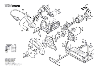BOSCH Schalter | Ersatzteile f�r PKS 40, KS 5500 PLUS - 2610386951