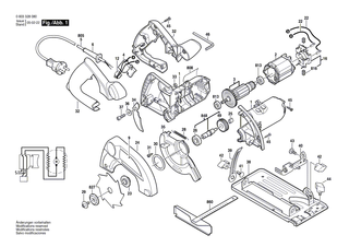 BOSCH Schalter | Ersatzteile f�r PKS 40, KS 5500 PLUS - 2610386951