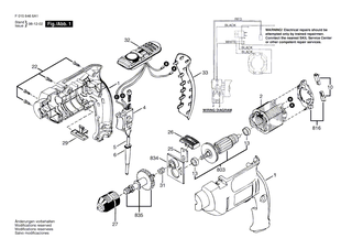 BOSCH Polschuh 230V | Ersatzteile f�r 6460, 6463 - 2610387219