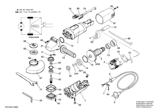 BOSCH Schaltschieber | Ersatzteile f�r 9114 H1, 9115 H1 - 2610387452