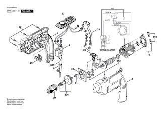 BOSCH B�rstenhalter | Ersatzteile f�r 6000, 6010 - 2610387874