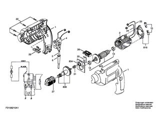 BOSCH B�rstenhalter | Ersatzteile f�r 6000, 6010 - 2610387874