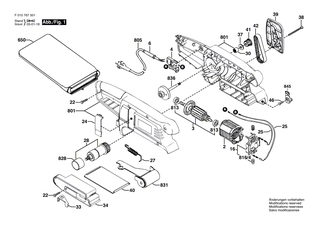 BOSCH Zahnriemen | Ersatzteile für PBS 7 A, PBS 7 AE - 2610387984