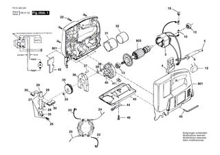 BOSCH Lagerbock | Ersatzteile f�r 479H1, 480H1 - 2610389010