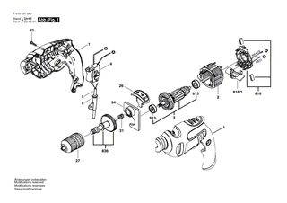 BOSCH Umschalter ROT | Ersatzteile f�r 6360, 6370 - 2610390291