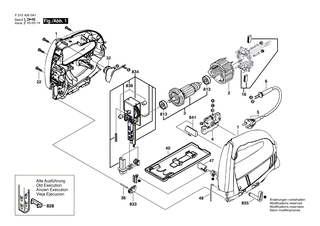 BOSCH Schutzverkleidung | Ersatzteile f�r 4160, 4260 - 2610391178