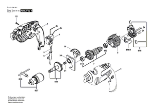 BOSCH Polschuh 230V | Ersatzteile f�r 6310, 6350 - 2610392992