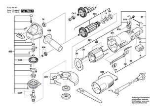 BOSCH B�rstenhalter | Ersatzteile f�r 9340, 9345 - 2610394104