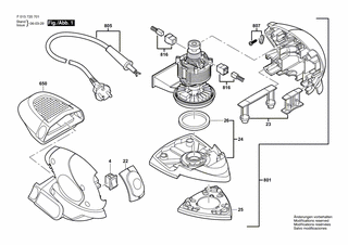 BOSCH Filzring | Ersatzteile f�r 7207, 7208 - 2610394264