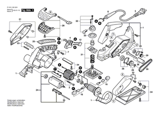BOSCH Motorgeh�use | Ersatzteile f�r 1555, 1560 - 2610394608