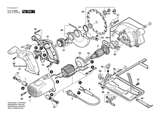 BOSCH Fl�gelschraube | Ersatzteile f�r 5066, 5155 - 2610394739