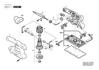 BOSCH Gummi | Ersatzteile f�r 7003, 7335 - 2610394987