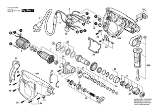 BOSCH Knopfsatz | Ersatzteile f�r 1703, 1735 - 2610395074