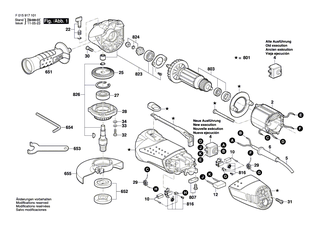 BOSCH Zweilochmutterndreher | Ersatzteile f�r 9004, 9135 - 2610395291