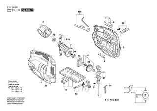 BOSCH Blechschraube ST3,9x19 | Ersatzteile f�r 4003, 4170 - 2610395445