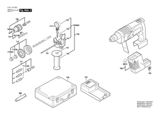 BOSCH Rasth�lse SDS-PLUS | Ersatzteile f�r GBH 24 V | 1616490058