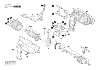 BOSCH Kohleb�rstensatz | Ersatzteile f�r 6002, 6005 - 2610395558