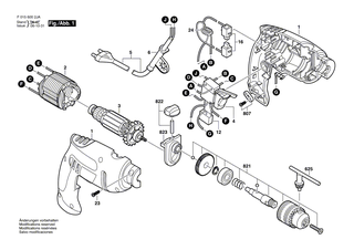 BOSCH Kohleb�rstensatz | Ersatzteile f�r 6002, 6005 - 2610395558