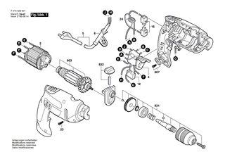 BOSCH Kohleb�rstensatz | Ersatzteile f�r 6002, 6005 - 2610395558