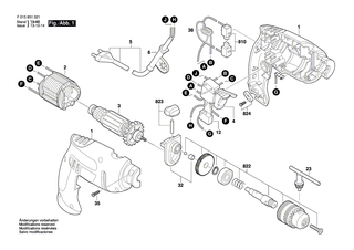 BOSCH Schaltwerk | Ersatzteile f�r 6002, 6005 - 2610395563