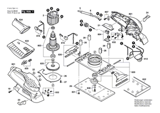 BOSCH Schwingplatte | Ersatzteile f�r 7380 - 2610395607
