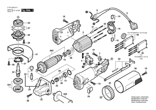 BOSCH Getriebegeh�use | Ersatzteile f�r 9450, 9460 - 2610395814