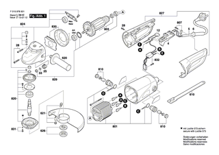 BOSCH Teilesatz | Ersatzteile f�r 9780, 9781 - 2610396251