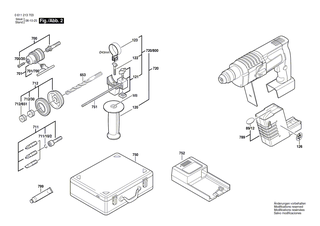 BOSCH Haltefeder | Ersatzteile für GBH 24 VRE | 1614690001