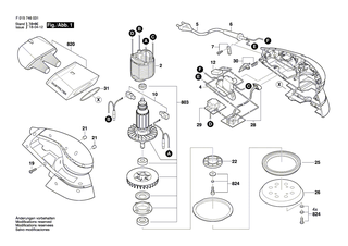 BOSCH Schleifteller | Ersatzteile f�r 7405, 7440 - 2610396563