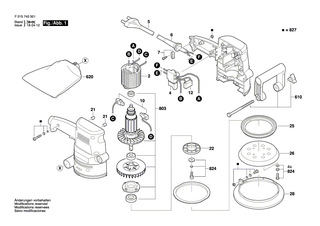 BOSCH St�runterdr�ckung | Ersatzteile f�r 4270, 4370 - 2610396570