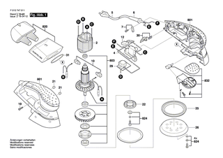 BOSCH T�lle | Ersatzteile f�r 7405, 7440 - 2610396571