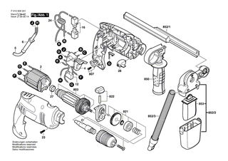 BOSCH Spindelgruppe | Ersatzteile f�r 6005, 6007 - 2610396844