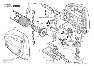 BOSCH Polschuh 230V | Ersatzteile f�r 4003 - 2610397048