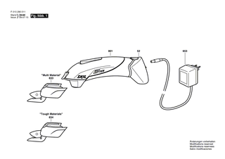 BOSCH Scherkopf MULTI MATERIAL | Ersatzteile f�r 2900 - 2610397476