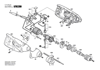 BOSCH Umschalter L/R | Ersatzteile f�r 6565, 6901 - 2610398044