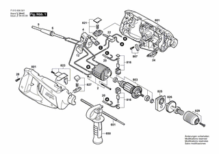 BOSCH Bohrspindel | Ersatzteile f�r 6565 - 2610398062