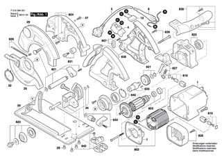 BOSCH Handgriff-Set | Ersatzteile f�r 5940 - 2610398672